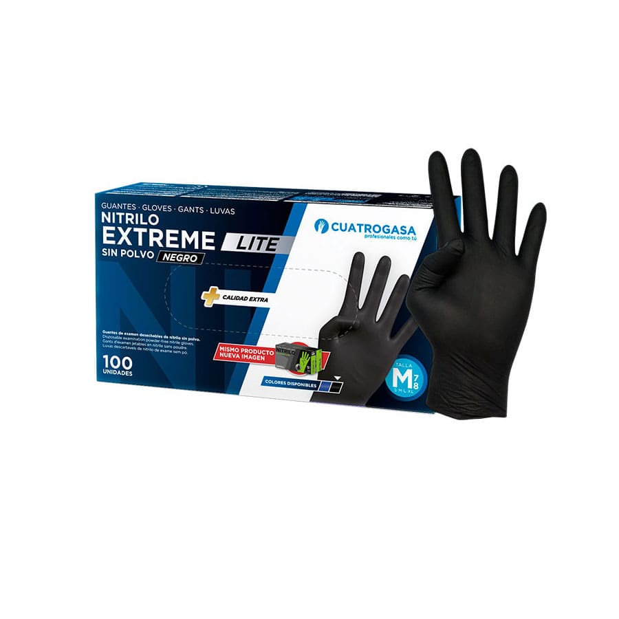 Guante Nitrilo Extreme Lite Negro