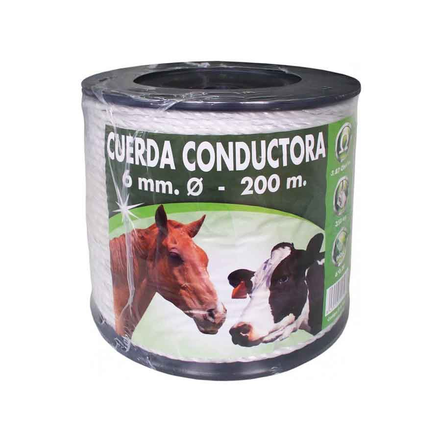 Bobina Hilo Conductor Blanco