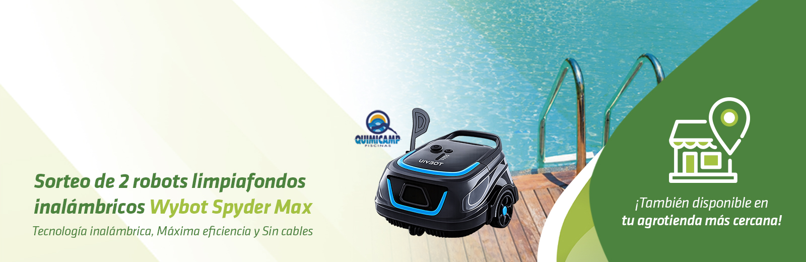 10% descuento para productos de piscinas