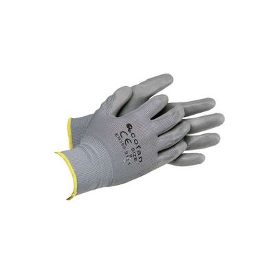 Guante nylon impregnado gris