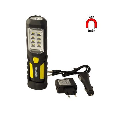 linterna led recargable maurer 2