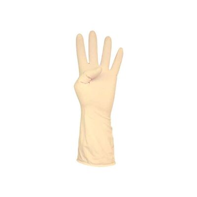 Guante de latex satinado