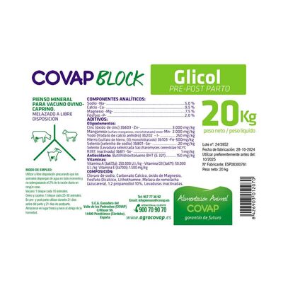 COVAP Block Glicol Pre-Post parto