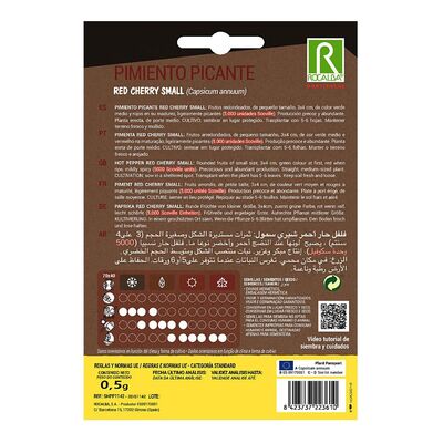 Pimiento picante habanero red cherry small 2