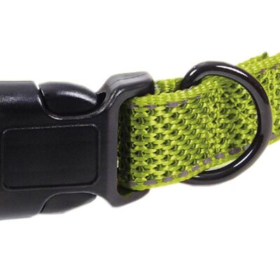 Collar reflectante verde