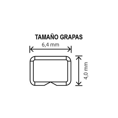 Grapadora desechable 35