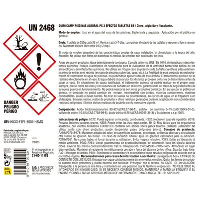 Etiqueta alboral 3 efectos