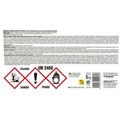 Etiqueta Alboral polvo