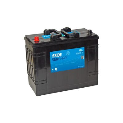 Bateria Exide 125 +izquierda