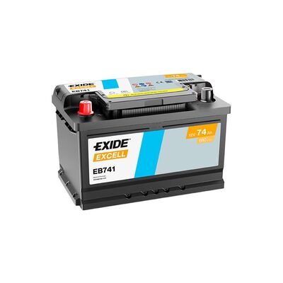 Bateria Exide 74 +izquierda