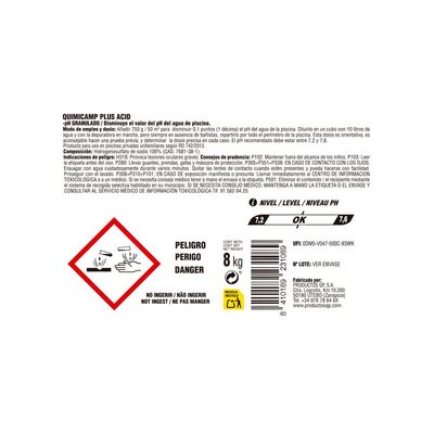 Etiqueta plus acid reductor