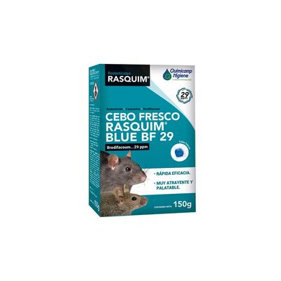 Raticida rasquin blue
