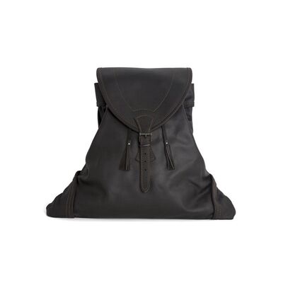 Zurrón piel serrage engrasado 1 bolsillo r0014
