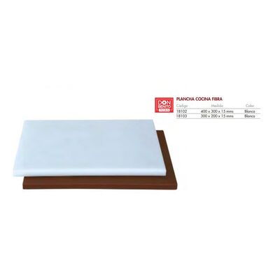 Plancha cocina fibra