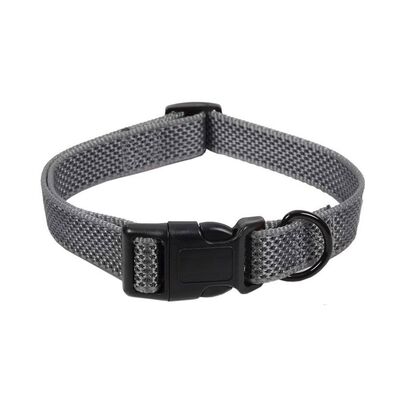 Collar perro gris