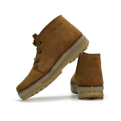 Bota serraje camel