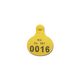 Crotal bovino hembra numerado